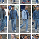 A page from People Of The Twenty-First Century creates a denim parade from pedestrians photographed on one 2005 afternoon in Amsterdam. (Photo: Hans Eijkelbloom/Phaidon)